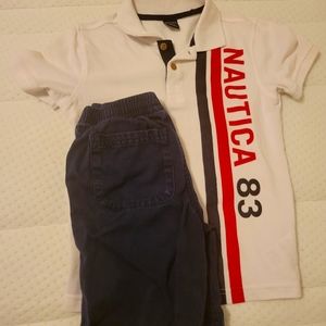 Boys nautica set